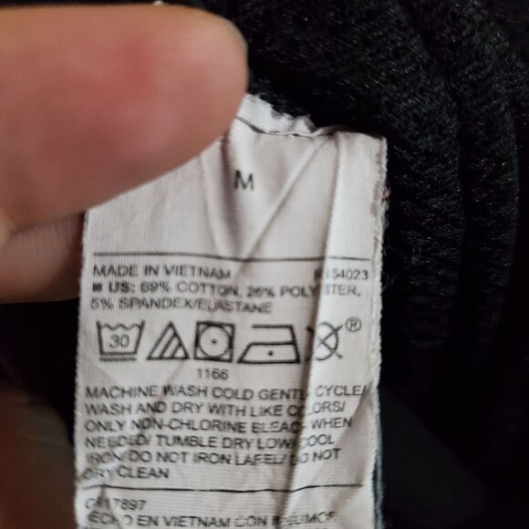 Old Navy Pants Womens Medium Black High-Rise Active Dynamic Fleece Jogger - Picture 3 of 9